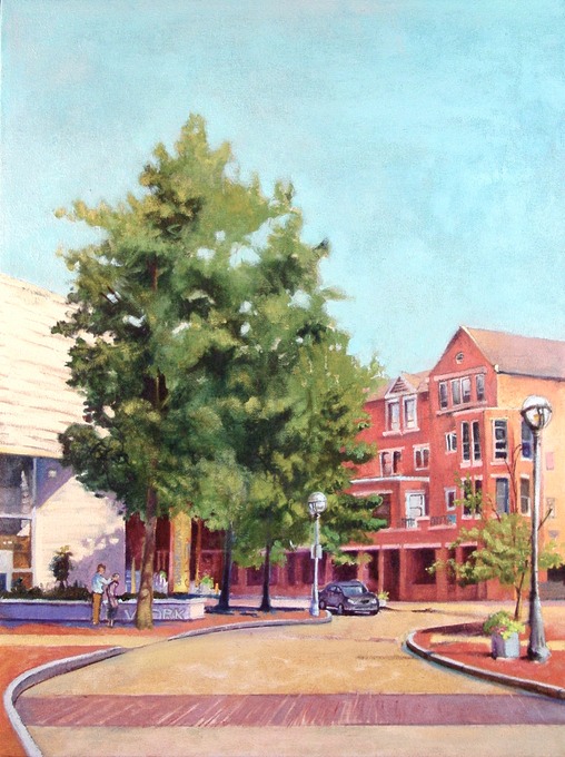 "Audubon", 2013, 16x12, oil on canvas